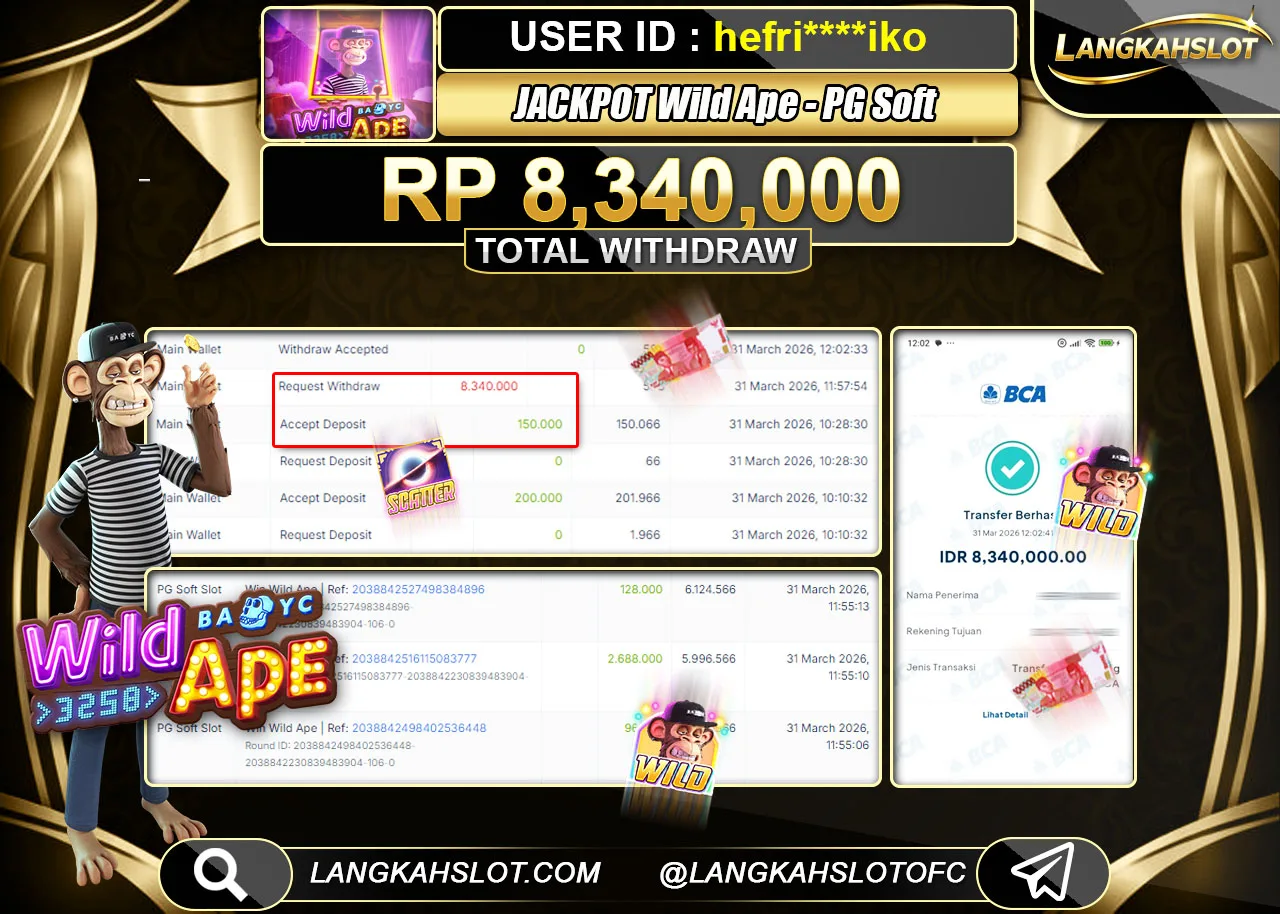 Dokumentasi WILD APE — LANGKAHSLOT