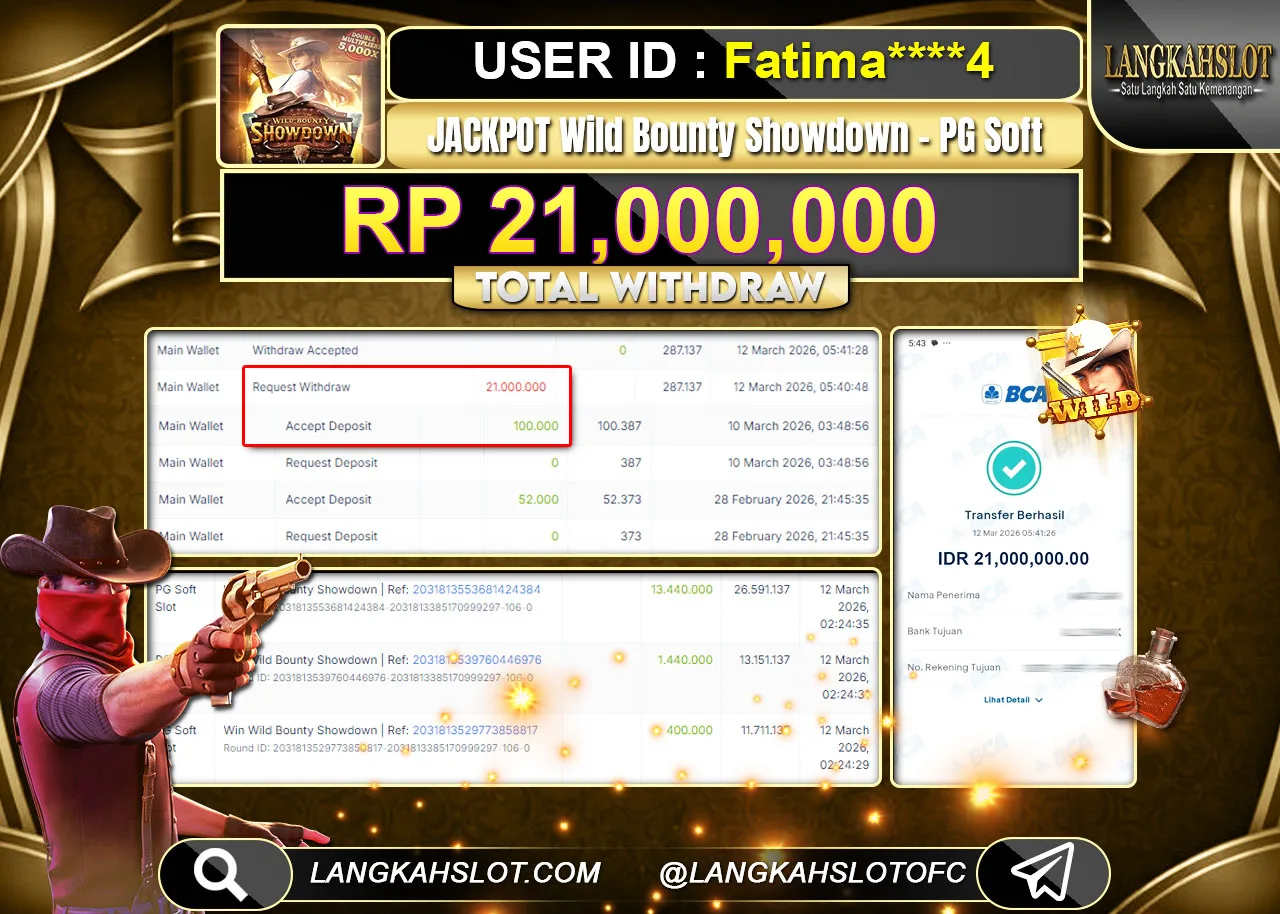 Dokumentasi WILD BOUNTY SHOWDOWN — LANGKAHSLOT