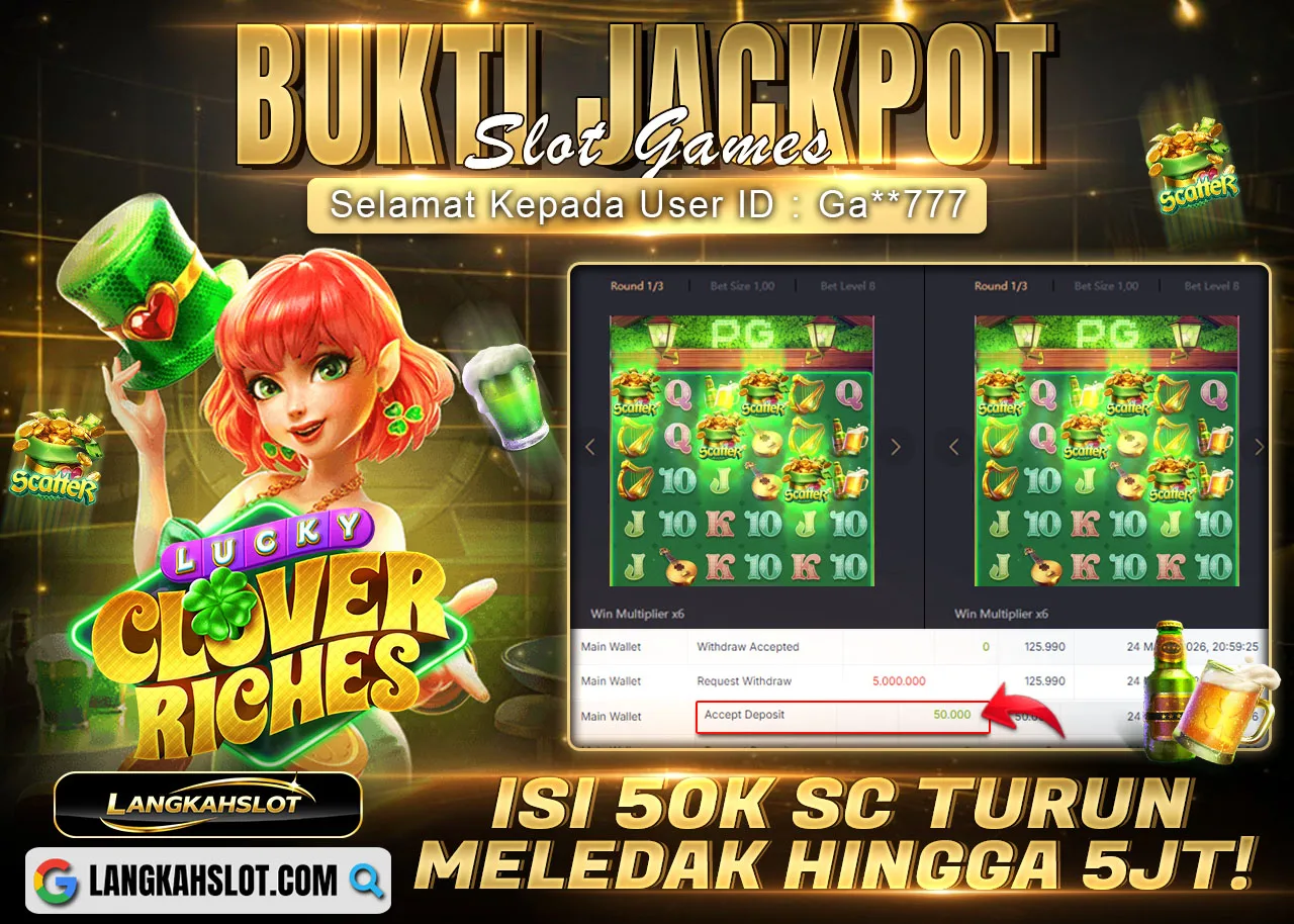 Dokumentasi LUCKY CLOVER RICHES — LANGKAHSLOT